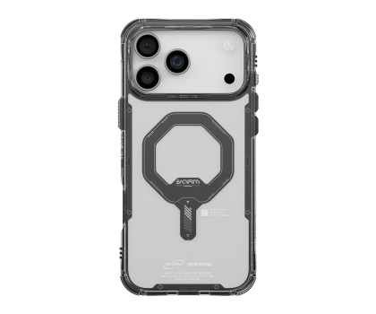Etui do telefonów Skinarma Saido Mag-charge do iPhone 17 Pro Max czarne